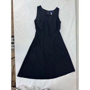 Wool J.Crew Dress Business Professional Black A-Line Sleeveless - Size 6